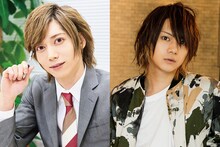 左から染谷俊之、佐藤流司。