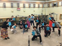 NHK FM「FMシアター『とどけ、風の如く』」出演者（写真提供：NHK）