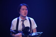 「大鶴佐助・大鶴美仁音ふたり芝居『いかけしごむ』」より、大鶴佐助。