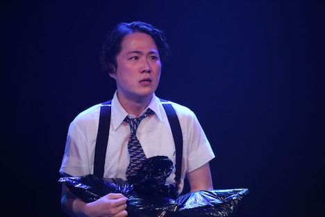 「大鶴佐助・大鶴美仁音ふたり芝居『いかけしごむ』」より、大鶴佐助。