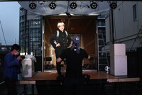 配達演劇「THEATRE A/way」から「口火きる、パトス」リハーサルより。