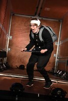 配達演劇「THEATRE A/way」から「口火きる、パトス」リハーサルより。