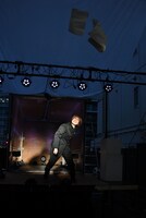 配達演劇「THEATRE A/way」から「口火きる、パトス」リハーサルより。