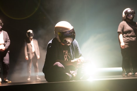 「Meditation -The day before daylight-」より。タニノクロウ。（撮影：六渡達郎）