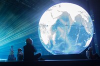 「Meditation -The day before daylight-」より。（撮影：六渡達郎）