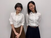 左から福島雪菜、前田悠雅。