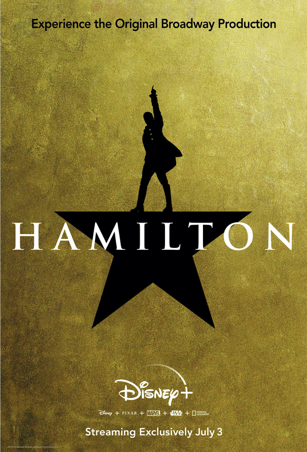 「ハミルトン」ビジュアル(c)2020 Lin-Manuel Miranda and Nevis Productions, LLC.