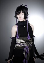 上西恵扮する服部半蔵。