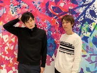 「保健室で抜く男子高校生の話」の出演者。左から福田薫、中島大。