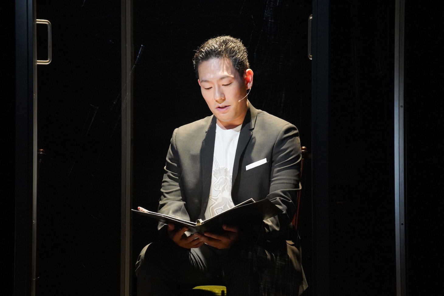 「劇場の灯を消すな！Bunkamuraシアターコクーン編 松尾スズキプレゼンツ アクリル演劇祭」の収録より、中村勘九郎。