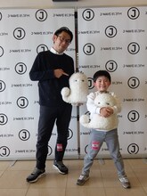 左から坂東彦三郎、坂東亀三郎。