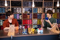 左から村井良大、鈴木拡樹。