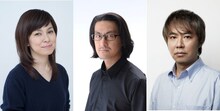 左から高田聖子、粟根まこと、入江雅人