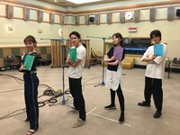 NHK-FM「青春アドベンチャー『悠久のアンダルス』」出演者（写真提供：NHK）
