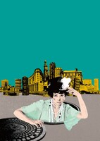 ケムリ研究室 no.1「ベイジルタウンの女神」ビジュアル