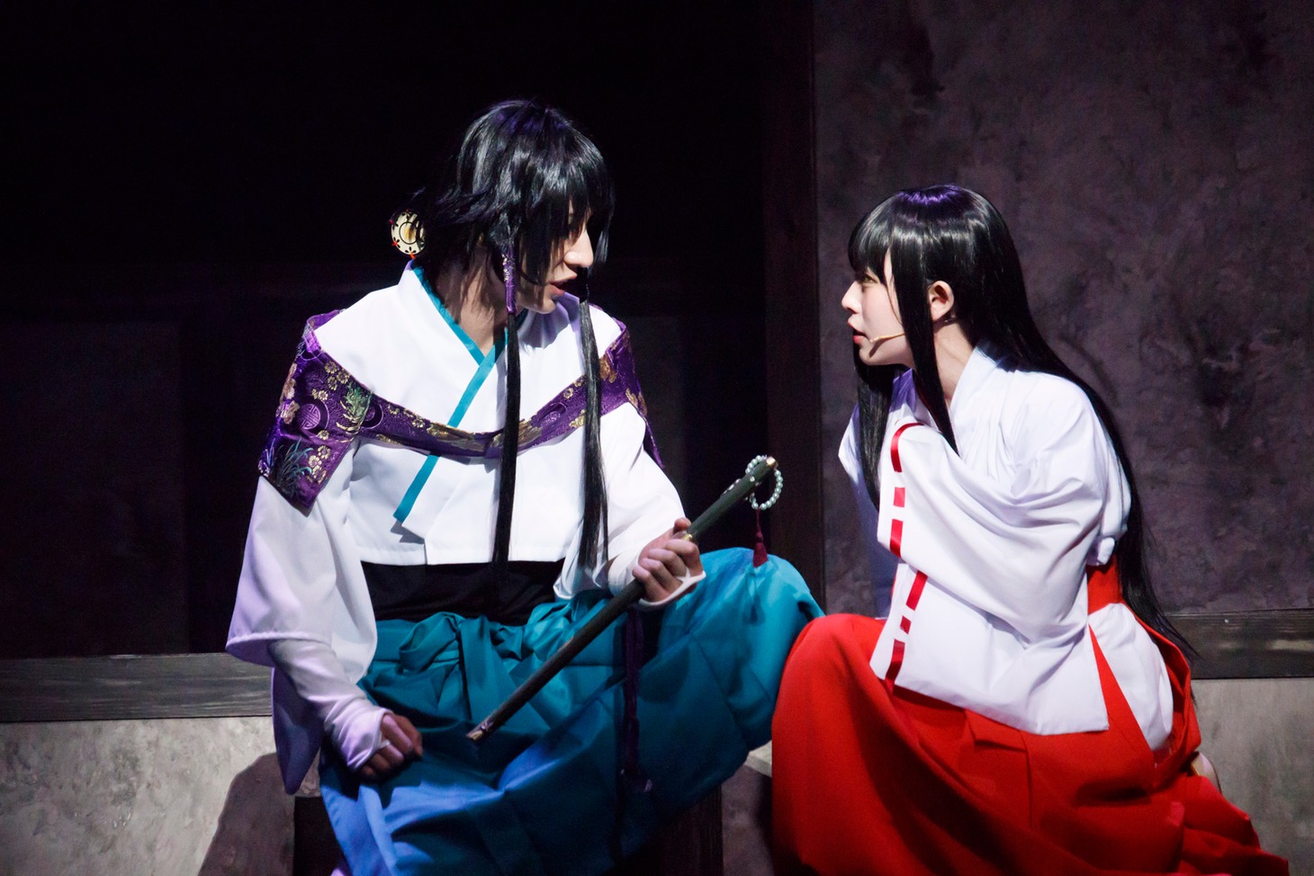舞台「剣が君-残桜の舞-」ゲネプロより。