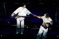 シアターコクーン ライブ配信「プレイタイム」舞台稽古より。（撮影：大久保惠造）