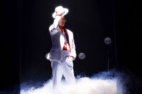 つかこうへい没後10年追悼イベント「朗読 蒲田行進曲完結編『銀ちゃんが逝く』」ゲネプロより。