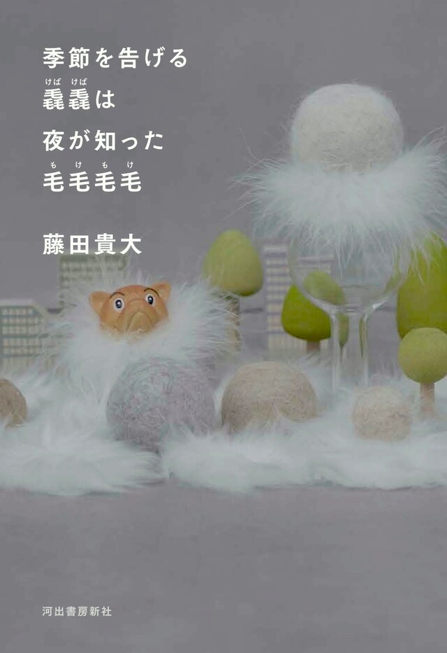 「季節を告げる毳毳は夜が知った毛毛毛毛」（河出書房新社）書影