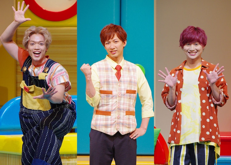 江田剛 山本亮太 原嘉孝演じる3兄弟に騒動が トムとディックとハリー 開幕 ステージナタリー 江田剛 山本亮太 原嘉孝演じる3兄弟に騒動が トムとディックとハリー 開幕 ステージナタリー