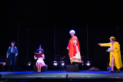 リーディングアクト「プラン変更 ~名探偵アラータ探偵、最後から7、8番目の冒険~」より。(撮影:引地信彦)