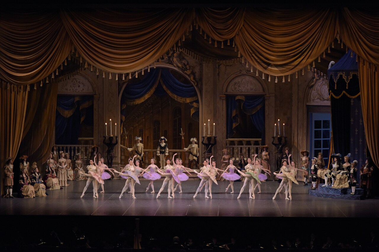 「眠れる森の美女」より。（撮影：鹿摩隆司）