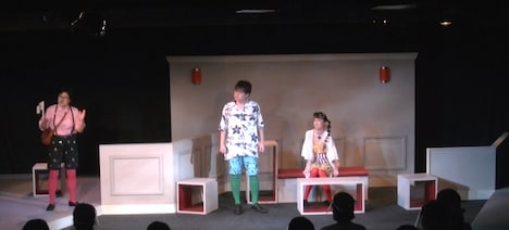 劇団かもめんたる 第9回公演「君とならどんな夕暮れも怖くない」より。