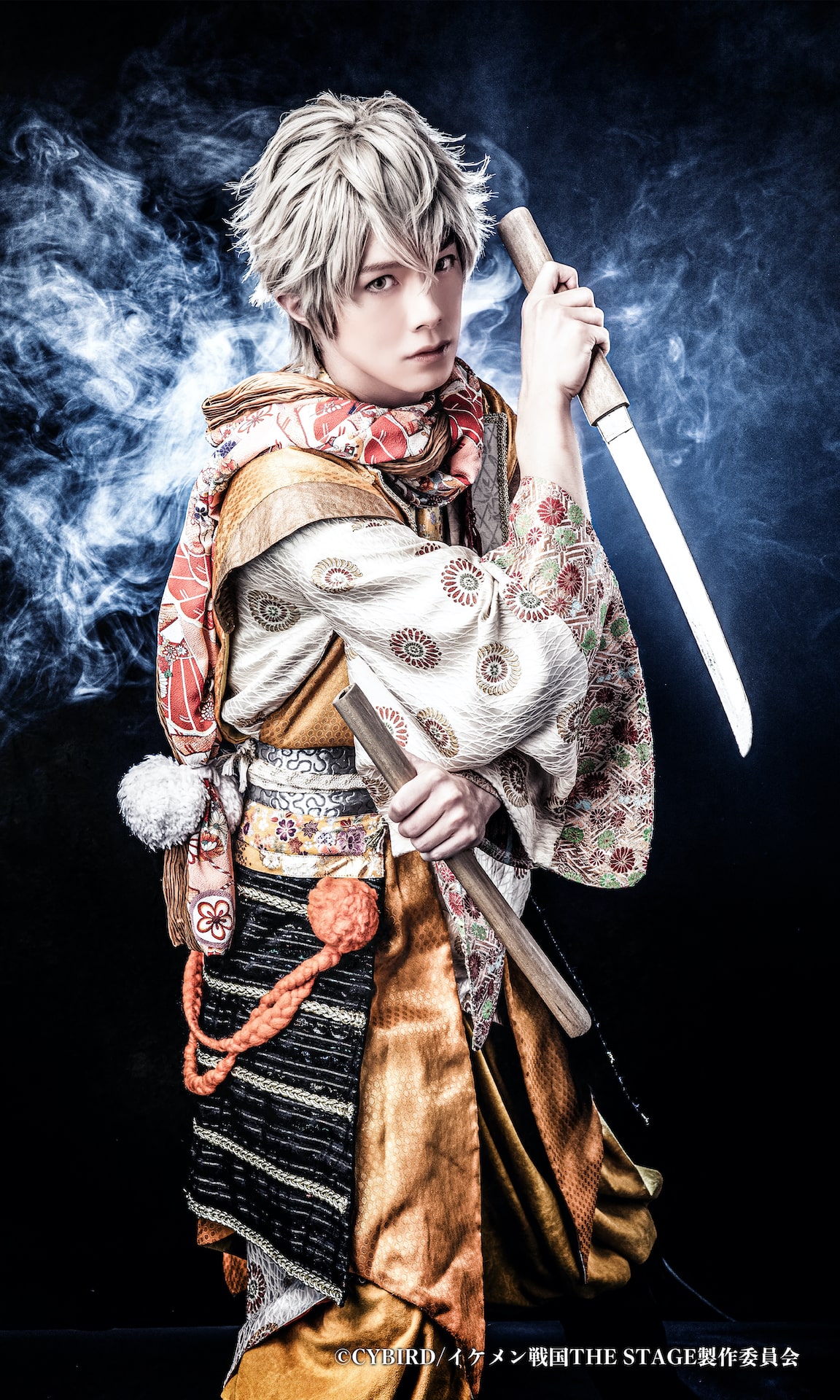 佐藤信長扮する徳川家康 イケメン戦国 明智光秀編 満月をバックにしたビジュアル Pv公開 画像 動画ギャラリー 7 21 ステージナタリー