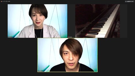 PUBLIC∴GARDEN! オンラインリーディング公演 vol.4「トランス」ゲネプロより。