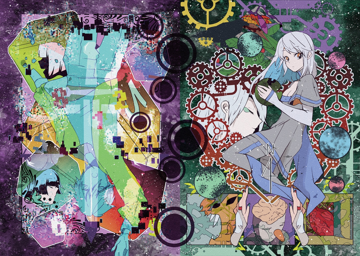 劇団わたあめ工場 10周年記念公演「ノアノ箱」「Oz1526」「PARALLEL UNIVERSE」ビジュアル