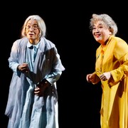 「女々しき力」序章、渡辺えり×木野花の二人芝居「さるすべり」が開幕