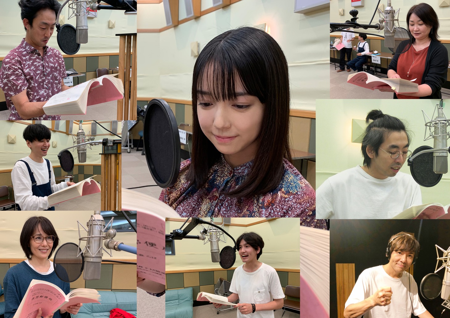 FMシアター「仮想郵便局」出演者（写真提供：NHK）