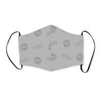 オーガニックコットンマスク（グレー）。