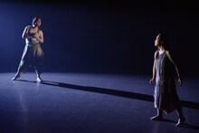 FUKAIPRODUCE羽衣 第25回本公演「スモール アニマル キッス キッス」より。（撮影：金子愛帆）