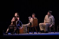 ミュージカル「VIOLET」舞台稽古より。（撮影：花井智子）