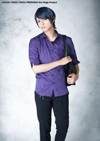 小南光司扮する喜多川祐介（学生）。