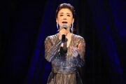 フジテレビ系「MUSIC FAIR」より、大地真央。(提供:フジテレビ)