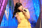 フジテレビ系「MUSIC FAIR」より、田村芽実。(提供:フジテレビ)