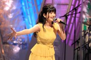 フジテレビ系「MUSIC FAIR」より、田村芽実。(提供:フジテレビ)