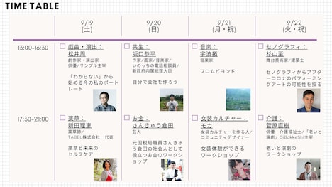 サンプル・ワークショップ2020「出す。」