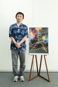 ロームシアター京都 レパートリー作品 木ノ下歌舞伎「糸井版 摂州合邦辻」合同取材会より、糸井幸之介。