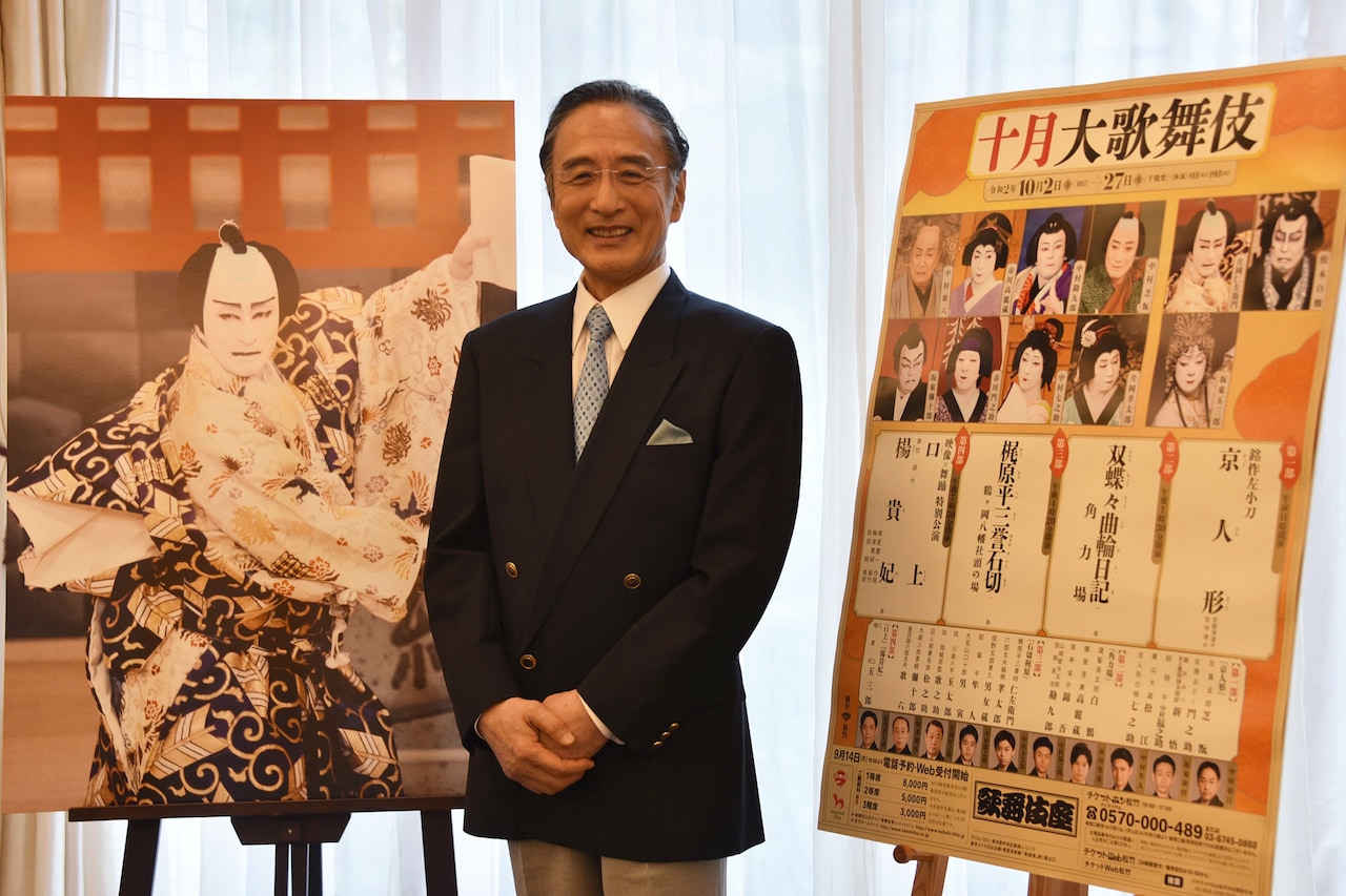 片岡仁左衛門「“今”の私を生で観て」16年ぶりに梶原平三景時役勤める「十月大歌舞伎」