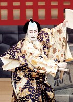 「梶原平三誉石切」より、片岡仁左衛門扮する梶原平三景時。（撮影：福田尚武）(c)松竹