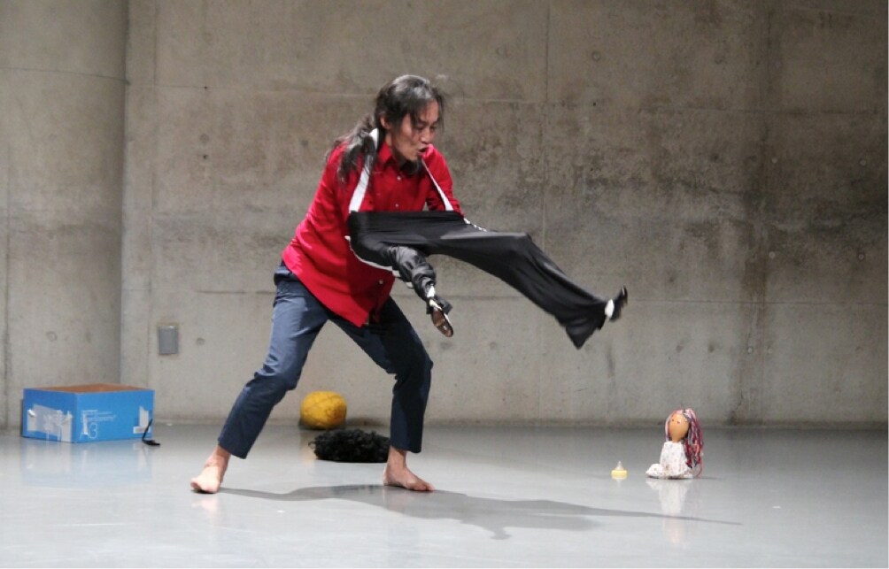 「ダンスブリッジ2019」の「おとこの一生」より。