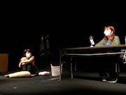 ツクネル tsukuneruの発表会「あなたのための演劇」稽古の様子。