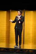 第64回岸田國士戯曲賞授賞式より、谷賢一。