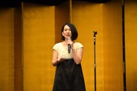 第64回岸田國士戯曲賞授賞式より、相馬千秋。