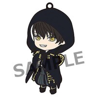 「ねんどろいど 舞台『刀剣乱舞』義伝 暁の独眼竜 鶴丸国永」アニメイト購入特典のラバーストラップ サンプル画像。