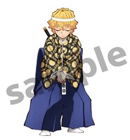 碓井貞光に扮した我妻善逸。