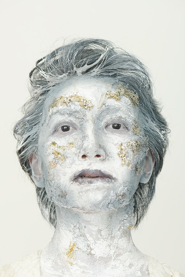 shelf「Rintrik－あるいは射抜かれた心臓」ビジュアル（写真：原田真理 / ヘアーメイク：TERACHI）